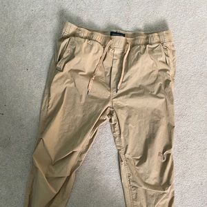 American Eagle Khaki Joggers